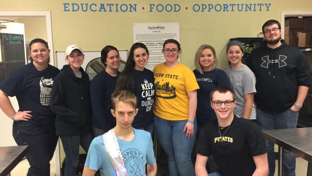 Students serve others in nation's capital on spring break Penn State